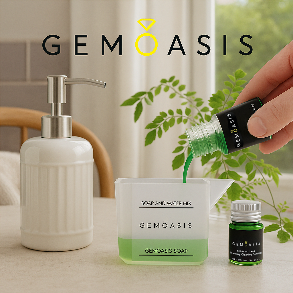 Why GemOasis Jewelry Cleaning Solution Is the Best Choice